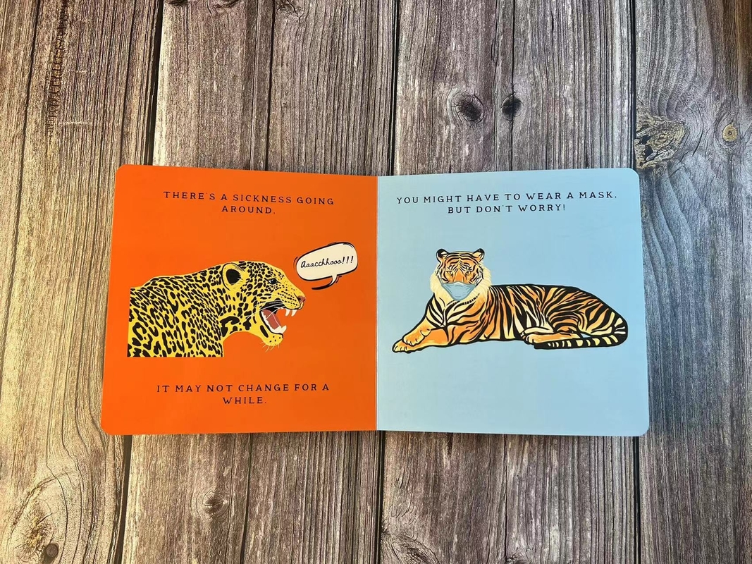 Cmyk色ISOを印刷するA5パンフレットのパンフレットの注文のぬり絵帳